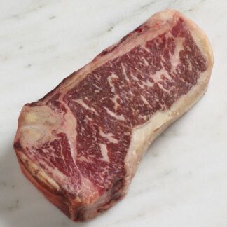 Dry-Aged American Wagyu Bone-In New York Strip 2-18oz from Snake River Farms