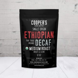 Organic Ethiopian Decaf - Medium Roast - 12 OZ Espresso from Snake River Farms