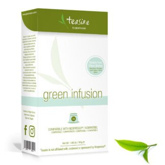 Green Infusion - 100% Green Tea - 10 Pods
