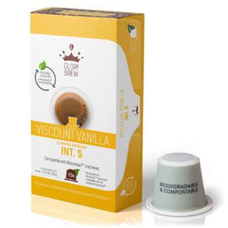 Glorybrew Nespresso Compostable Pods - Viscount Vanilla 10ct