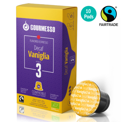 Gourmesso Decaf Vanilla - Fairtrade - 10 Pods