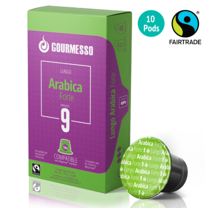 Gourmesso Lungo Arabica Forte - Fairtrade - 10 Pods - Image 2