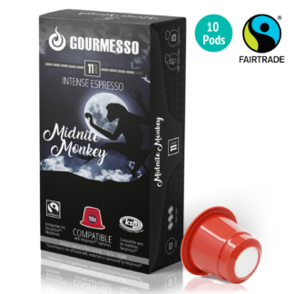 Nite Edition - Midnite Monkey - Fairtrade - 10 Pods