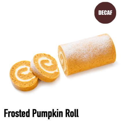 Frosted Pumpkin Roll Flavored Decaf Coffee